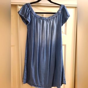 Cloth & Stone Boho Off The Shoulders Dress. Size M